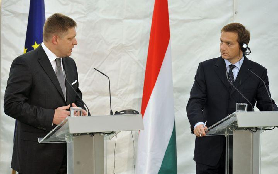 Robert Fico i Gordon Bajna