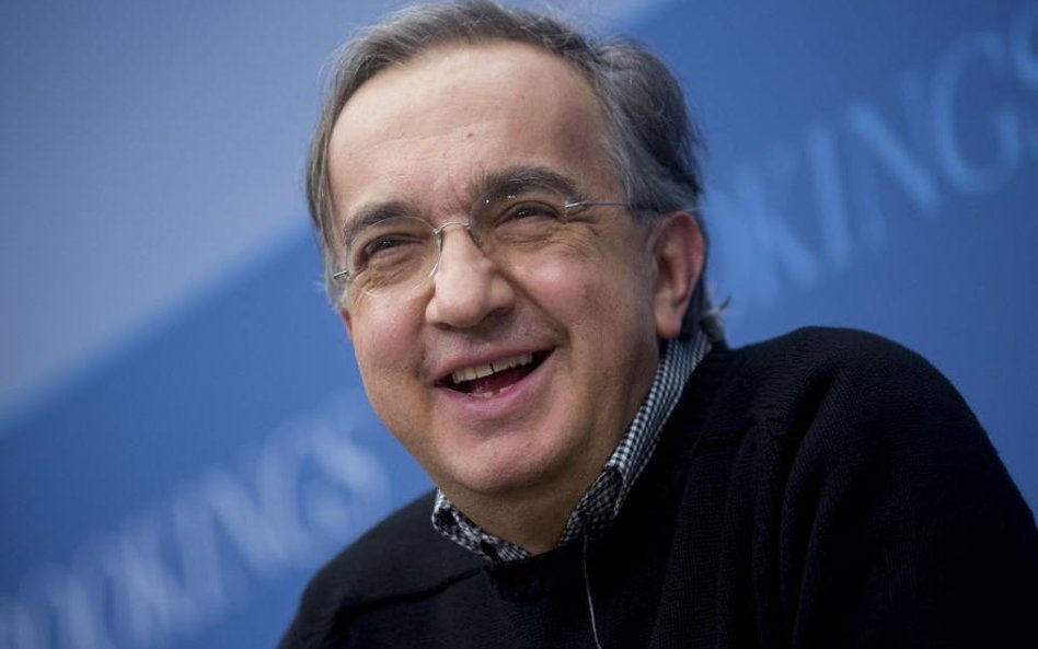 Szef Fiata Sergio Marchionne chce połączyć obie firmy w spółkę Fiat Chrysler Automobiles