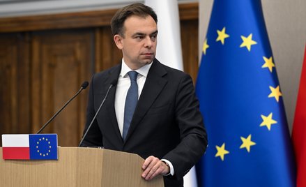 Minister finansów i gospodarki Andrzej Domański