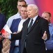 Prezes Prawa i Sprawiedliwości Jarosław Kaczyński na konwencji Prawa i Sprawiedliwości w Pułtusku