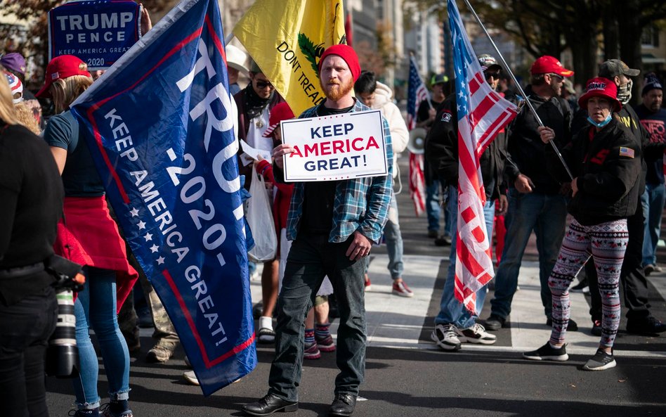 USA: Wyborcy Trumpa wyjdą na ulice. Uważają, że sfałszowano wybory