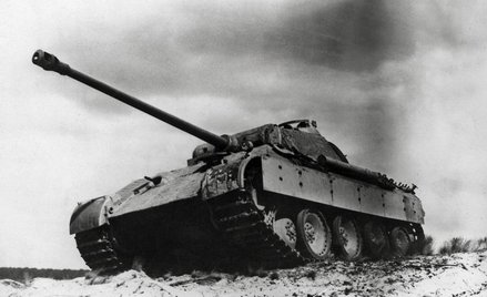 Niemiecki czołg Panzer V Pantera, front wschodni, lato 1944 r.