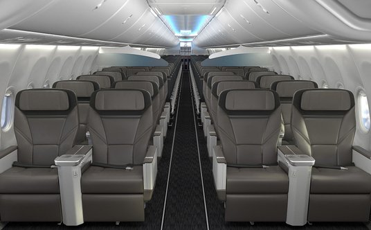 Firma Recaro produkuje również m.in. fotele do samolotów