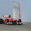 Fernando Alonso (na zdjęciu) wygrał pierwszy trening w Austin, w drugim najszybszy był Sebastian Vet