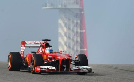 Fernando Alonso (na zdjęciu) wygrał pierwszy trening w Austin, w drugim najszybszy był Sebastian Vet
