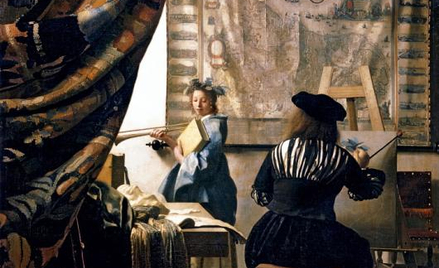 Johannes Vermeer „Sztuka malowania”