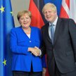Kanclerz Niemiec Angela Merkel i premier Wielkiej Brytanii Boris Johnson