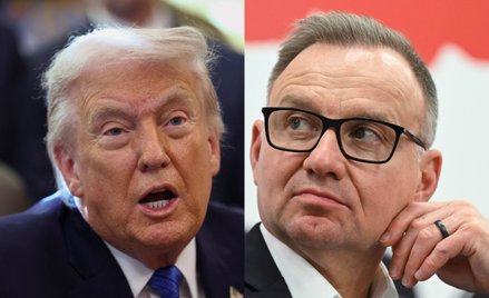 Były prezydent Andrzej Duda był pytany o słowa prezydenta USA Donalda Trumpa