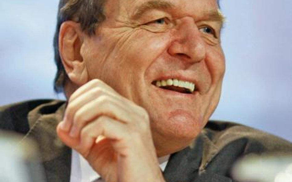 Były kanclerz Gerhard Schroeder