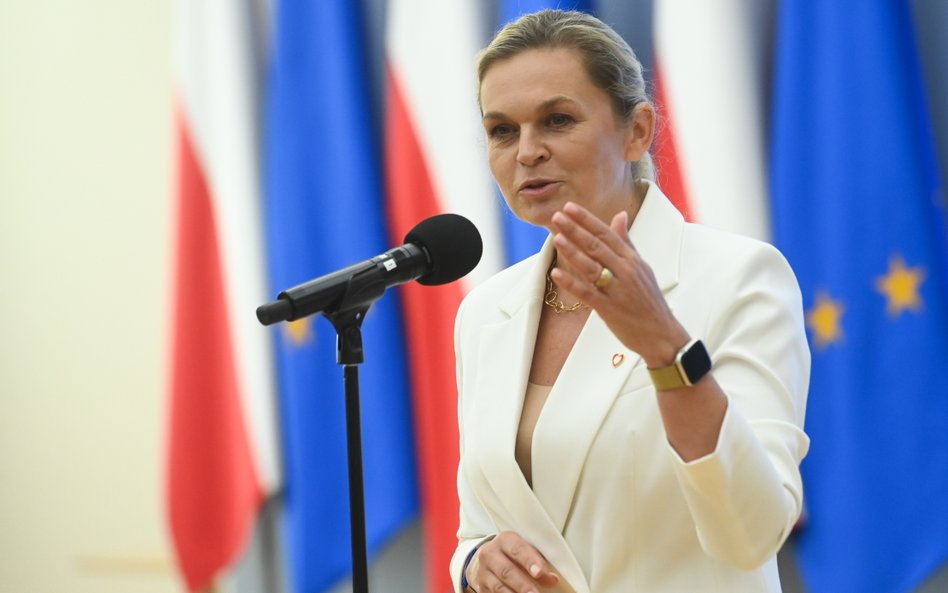 Minister edukacji narodowej Barbara Nowacka
