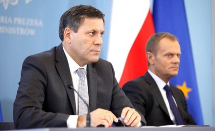 Janusz Piechociński i Donald Tusk