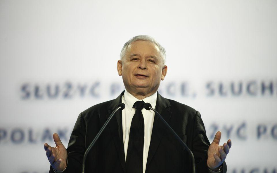 Prezes PiS Jarosław Kaczyński