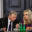 Poseł Marek Suski i przewodnicząca komisji śledczej ws. Amber Gold, Małgorzata Wassermann