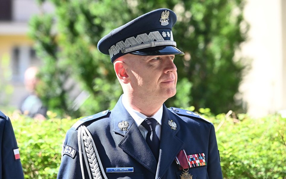 Komendant Główny Policji Państwowej gen. insp. dr Jarosław Szymczyk