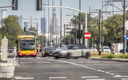 Przejazd Sobieskiego w kierunku WIlanowa jest już bezproblemowy