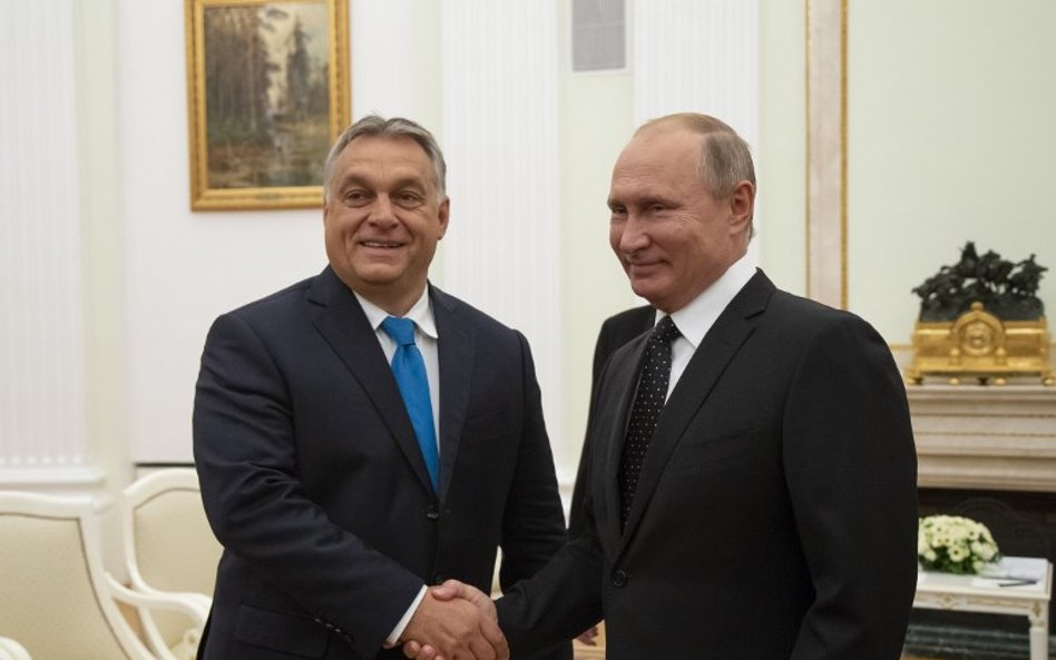 Viktor Orban i Władimir Putin