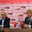 Były trener reprezentacji Polski Adam Nawałka i prezes PZPN Zbigniew Boniek