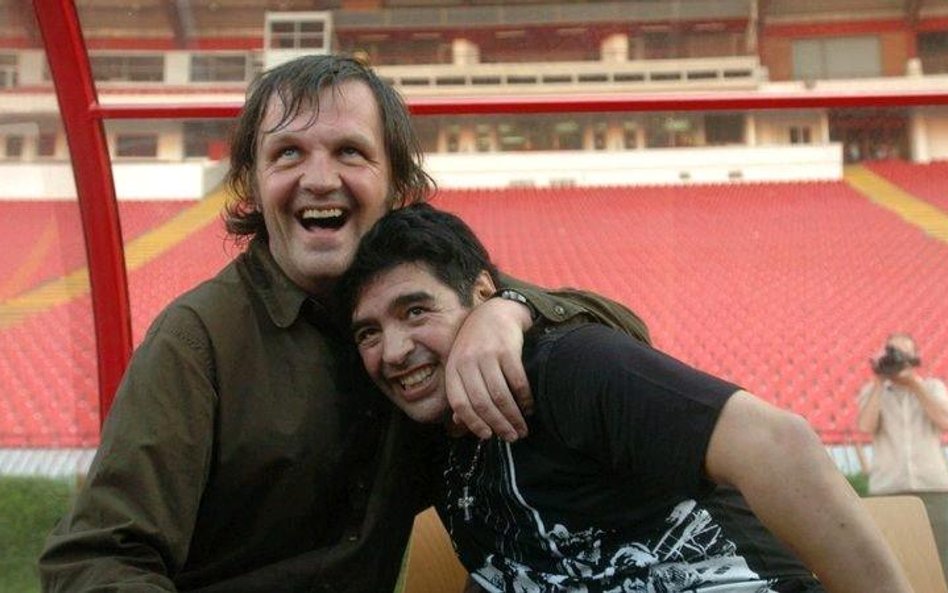 Kusturica: jowialny pulpet Maradona