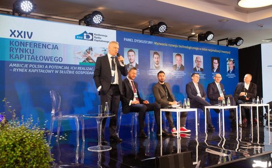 Podczas imprezy Izby Domów Maklerskich nie mogło zabraknąć także tematów związanych z technologią, k