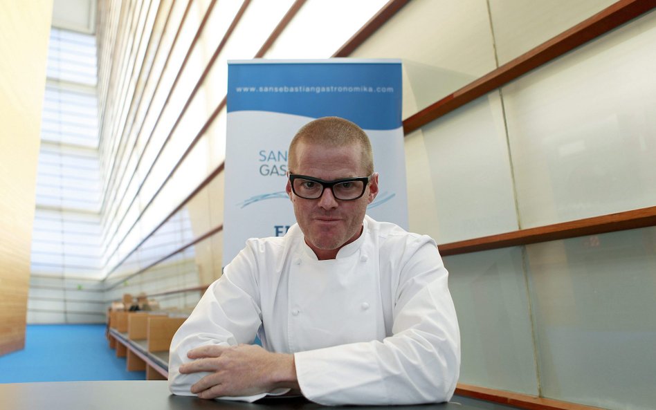 Heston Blumenthal prowadzi obecnie trzy restauracje w Wielkiej Brytanii.