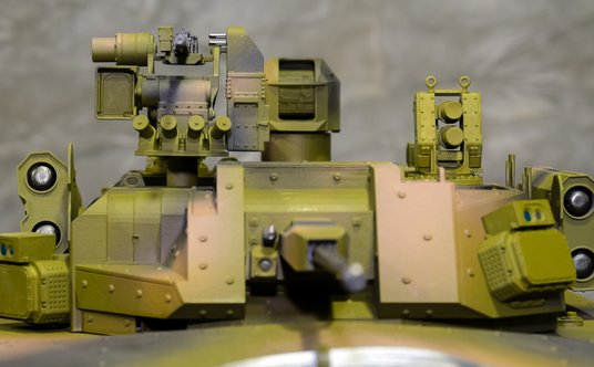 Model bojowego wozu piechoty Liberty, oferowanego US Army w programie OMFV.