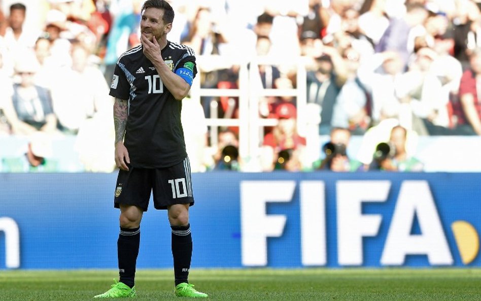 Argentyna - Islandia 1:1. Messi nie strzelił karnego