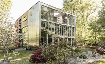 Barcode House projektu MVRDV znajduje się na przedmieściach Monachium.