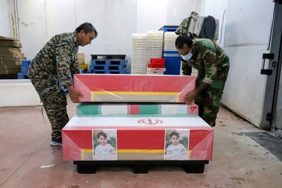 We wtorek 3 marca w Minabie odbył się masowy pogrzeb ofiar ataku rakietowego