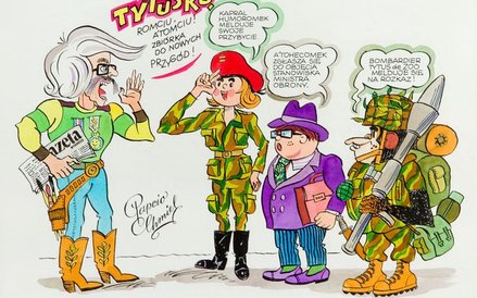 Henryk Jerzy Chmielewski (Papcio Chmiel), Tytus, Romek i A'Tomek (Polska do Nato), lata 90. XX w.