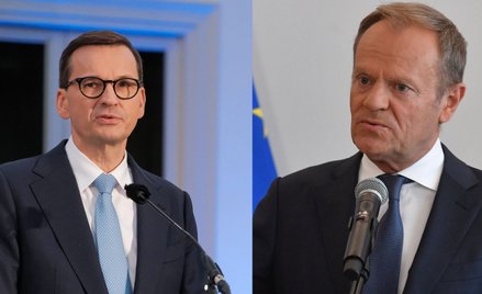 Mateusz Morawiecki i Donald Tusk