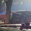 Limuzyna audi A8 L Security, którą podróżowała Beata Szydło