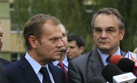 Premier Donald Tusk i wicepremier Waldemar Pawlak.