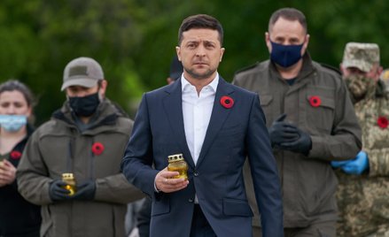 Prezydent Wołodymyr Zełenski upamiętnia 8 maja 75. rocznicę zakończenia II wojny światowej w obwodzi