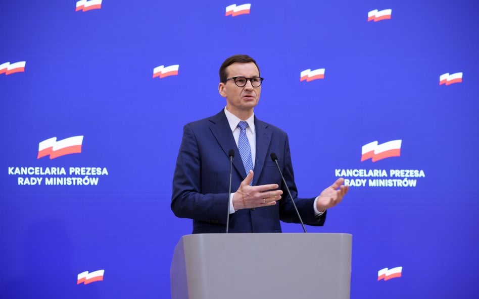 Premier Mateusz Morawiecki