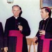 Ks. Bolesław Wyszyński (z lewej): agent skory do toastów