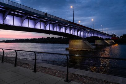 Iluminacja mostu zostanie unowocześniona, ale przejdzie także rewolucję.