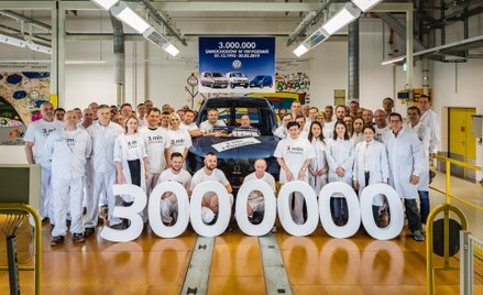 3 miliony aut z poznańskich zakładów Volkswagena