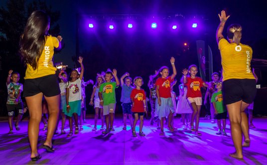 Animacje obdywają się też wieczorem