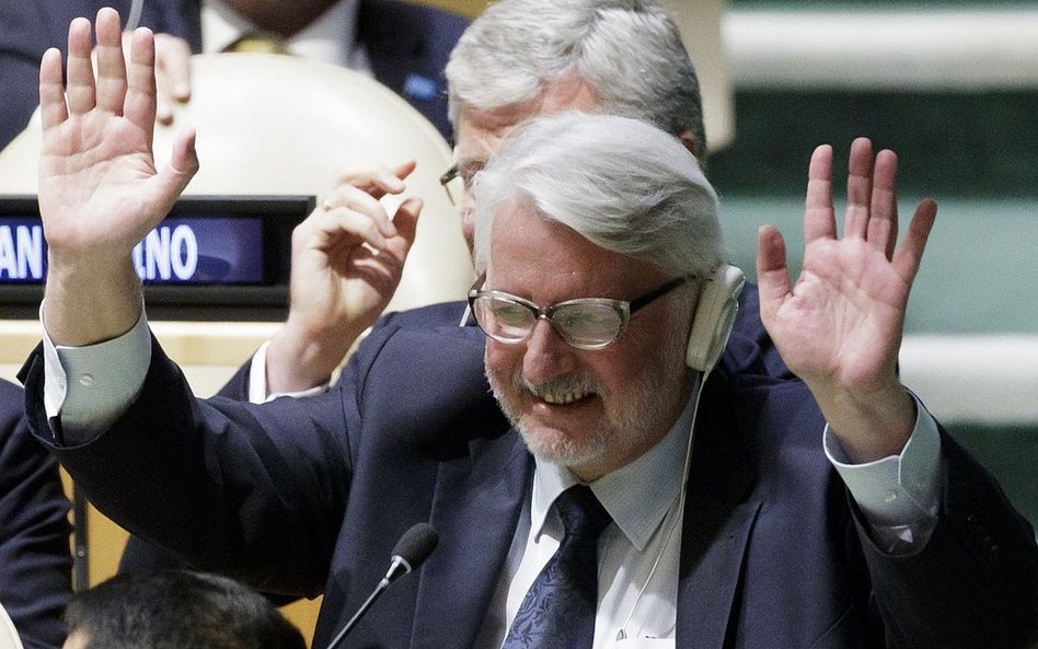 Minister spraw zagranicznych Witold Waszczykowski