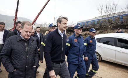 Premier Grecji Kyriakos Mitsotakis