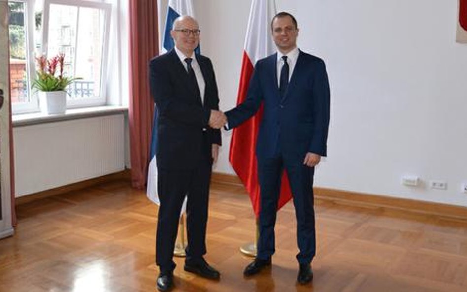 Fiński wiceminister obrony z wizytą w Polsce