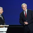 Jarosław Kaczyński z Jarosławem Gowinem