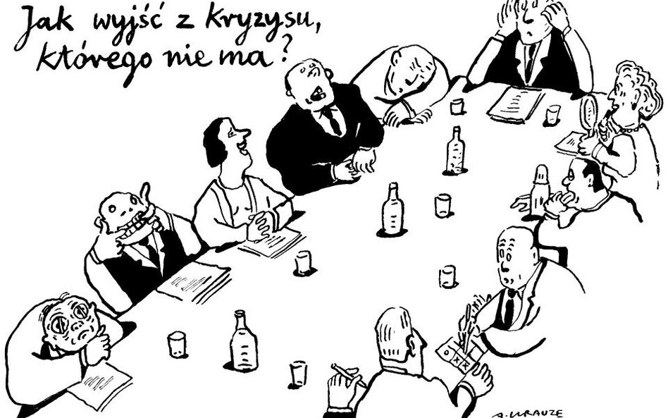 Komentarz rysunkowy. Kryzys