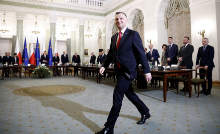 7 stycznia, posiedzenie Rady Gabinetowej z udziałem Andrzeja Dudy