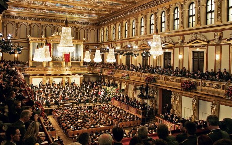 Musikverein w Wiedniu. Według Krzysztofa Pendereckiego jedna z najlepiej brzmiących sal koncertowych