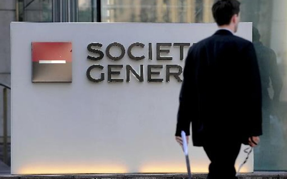Libijski fundusz stracił na akcjach Societe Generale