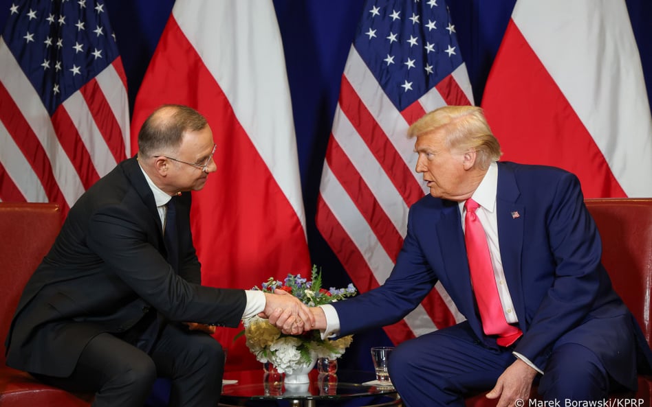 Spotkanie prezydentów Polski i USA, Andrzeja Dudy i Donalda Trumpa