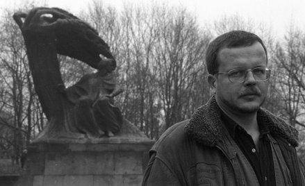 Jacek Kaczmarski w 1990 roku