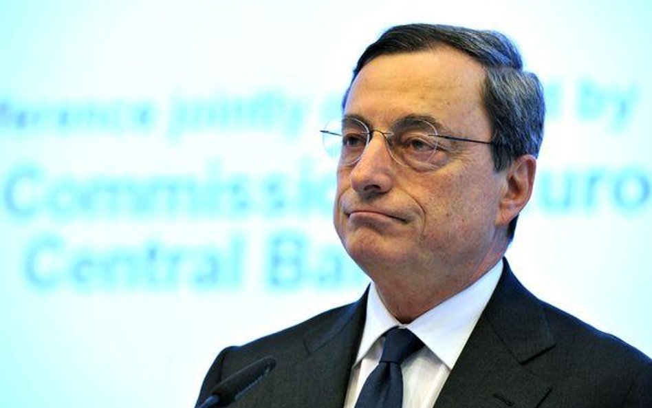 Nowy szef EBC Mario Draghi