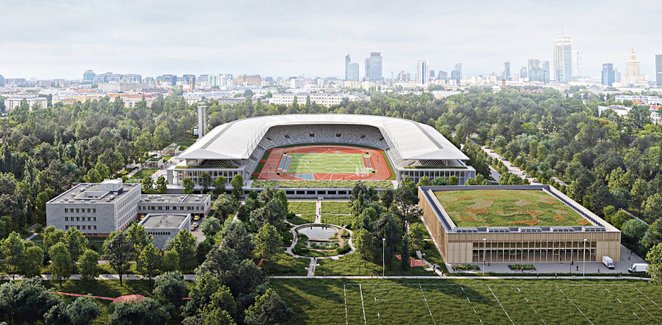 W ramach projektu rewitalizacji Skry pierwsza powstanie hala sportowa